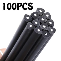 100pcs high quality black wooden pencil set suitable for sketching graffiti art pencils professional office and study stationery