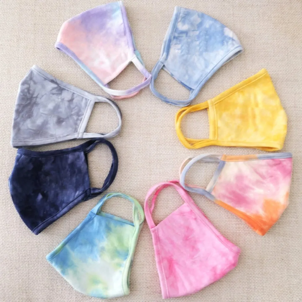 1 шт. модный галстук с принтом для взрослых хлопковая Крышка лица моющаяся