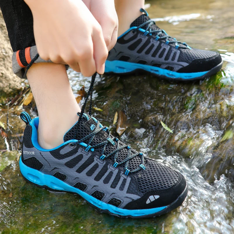 

2021 Latest Couple Water Shoes Men Beach Outdoor Wading Shoes Hiking Shoes Women Quick-Drying Shoes 39-50
