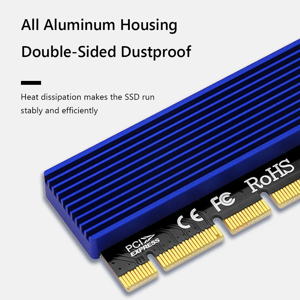 адаптер pci e на m 2 nvme высокоскорост