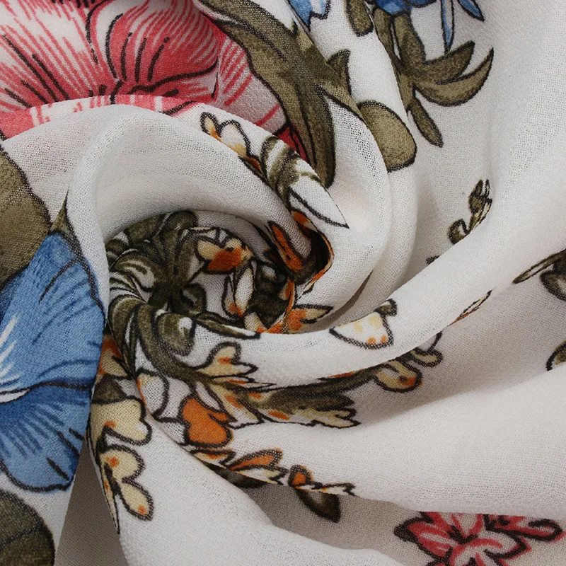 

Spring New Print Dress Women Casual Full Sleeve Lace Up High Waist Floral Dress For Women 2021 Summer Chiffon Dress