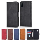Кожаный чехол-бумажник для Redmi 9 9A 9C 9i 9AT 8A 7A Note 9S 7 8 8t 9 Pro max, чехол для Xiaomi Mi 10T Poco M3 X3 NFC M2 Pro, чехлы