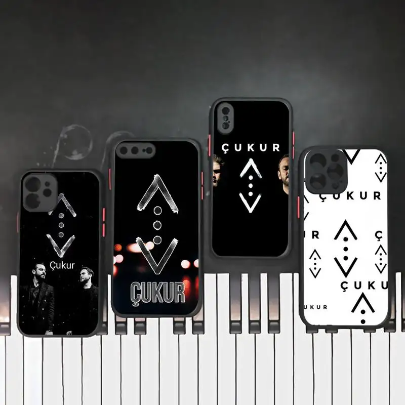 

Cukur Show TV Phone Case Matte Transparent for iPhone 7 8 11 12 s mini pro X XS XR MAX Plus mobile bags