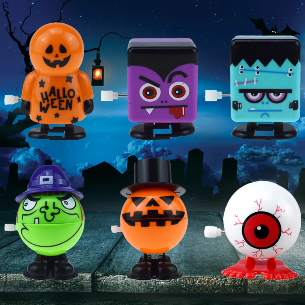 1 комплект 6 шт. игрушка для Хэллоуина всплывающая тыква ведьма глазной шар