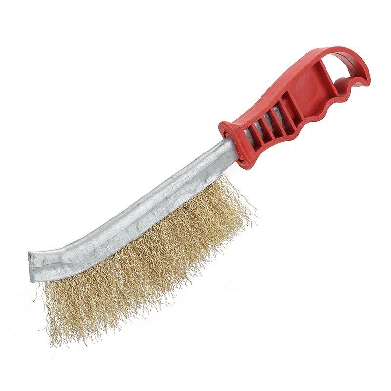 Стальная латунная проволочная щетка 2 шт. 9 дюймов сверхмощный инструмент для