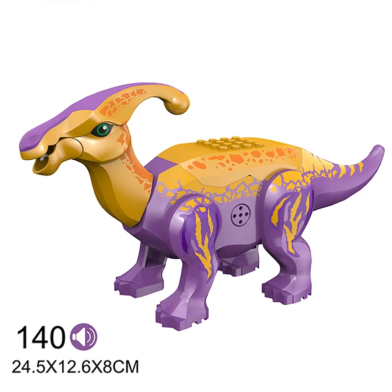 Блокировочные блоки большой динозавр Юрского периода строительные игрушки парк