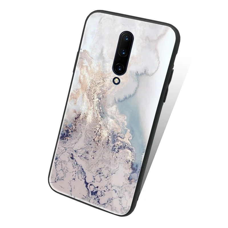 Мягкий силиконовый чехол из ТПУ с мраморной текстурой для OnePlus 6 6T 7 7T Pro | Мобильные