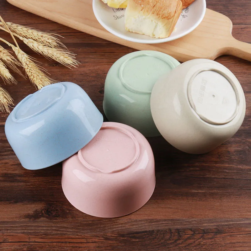 Новая здоровая пластиковая пшеничная соломенная лапша суповая чаша небьющаяся