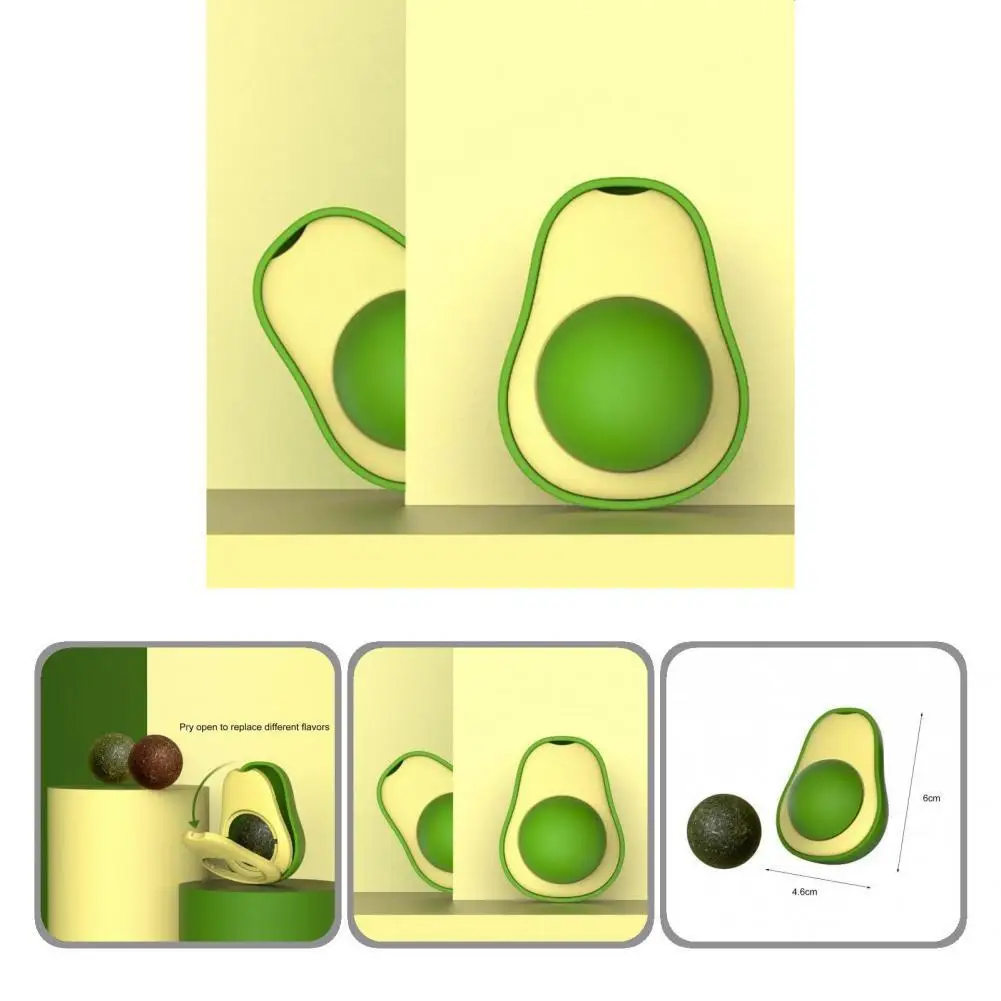 

Eco-friendly Catnip Toy No Preservatives Interactive Catnip Ball Cat Toys Catnip Ball Kitten Toy