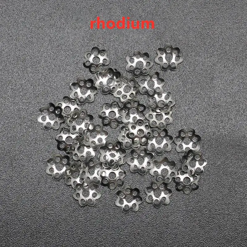 600 шт./лот сделай сам ювелирный материал металлическая бусина с отверстиями