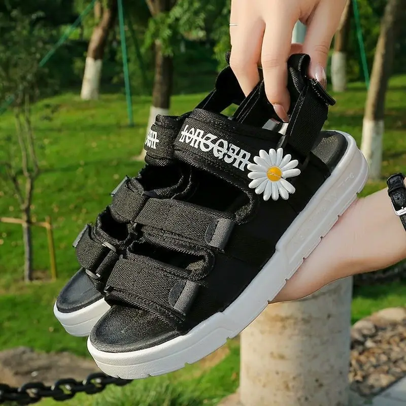 

Shoes Woman 2021 Slippers Flat Low Fretwork Slides PU Rubber Fabric Shoes Woman 2021 Low Slippers Flat Rubber Slides Fretwork PU