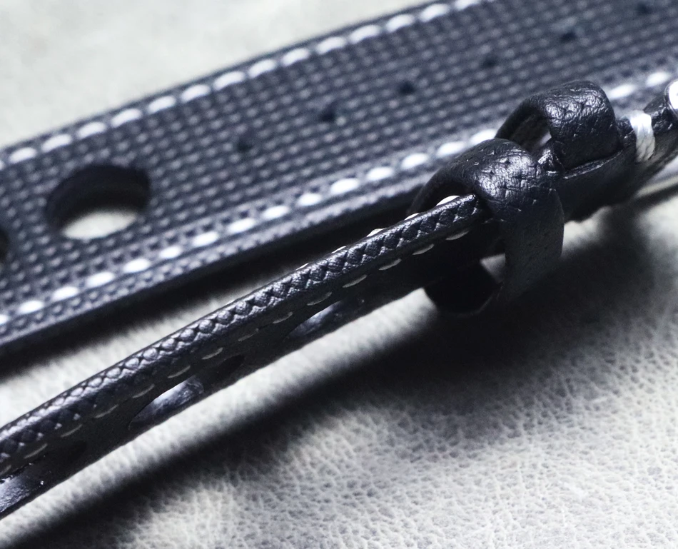 Ремешок для наручных часов винтажный Итальянский браслет из телячьей кожи 20 22 24