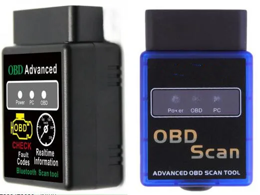 

Universal 2 Colors ELM327 Bluetooth HH OBD Advanced OBDII OBD2 ELM 327 Auto Car Diagnostic Scanner code reader scan tool