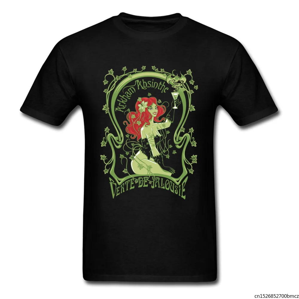 

Arkham Absinthe T Shirt Tops Tees Witch Summer Cartoon Printed Clothes