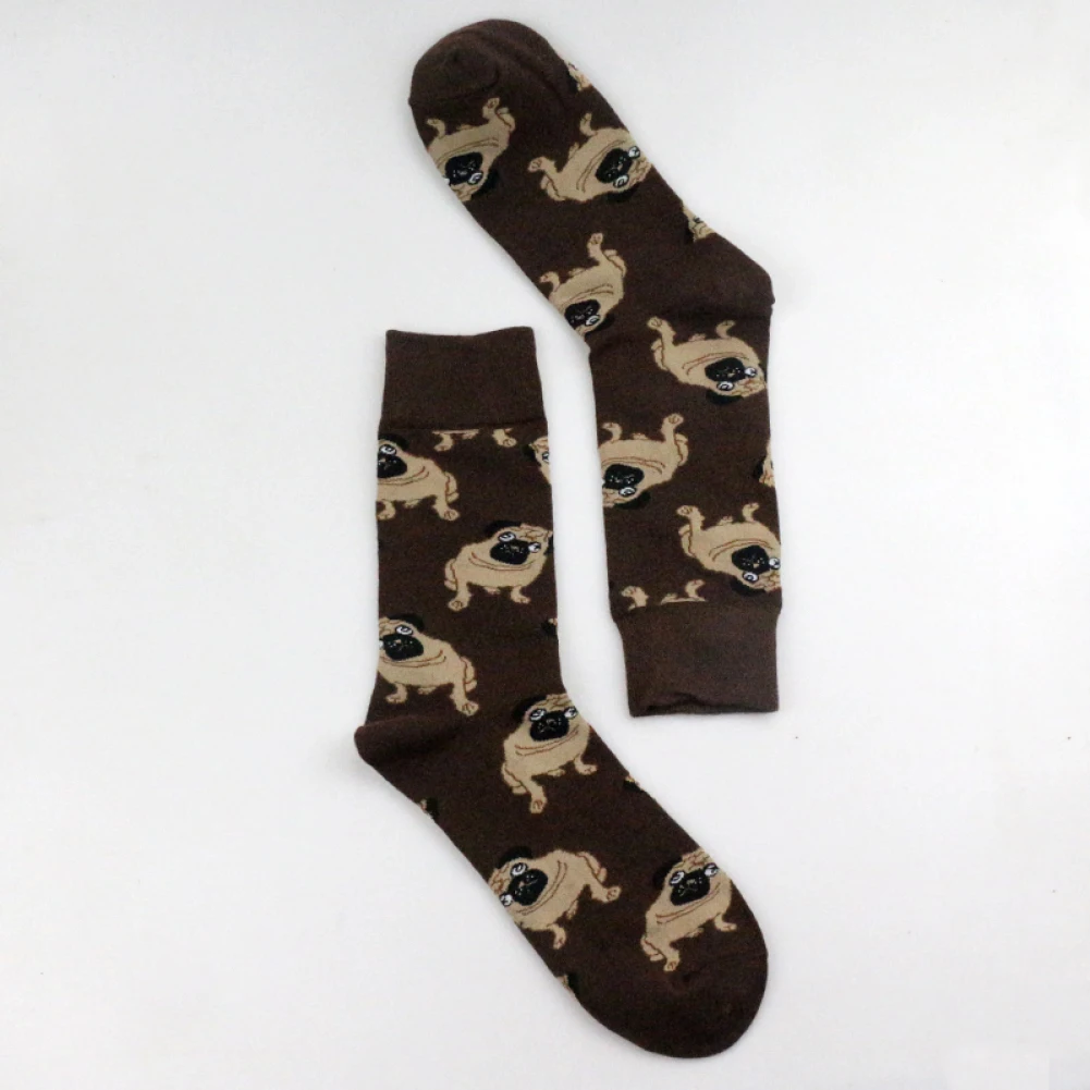 

Casual Fashionable Street Style Tide Taibi Round Neck Sports Socks Dog Pet Beagle Men Unisex Winter Cotton High Tube Socks