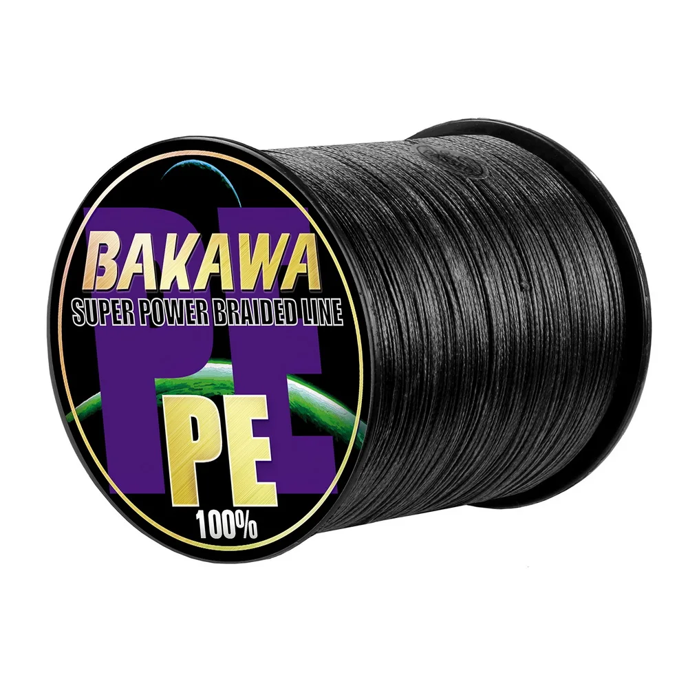 

Bakawa 8x-strand Braided Fishing Line 500m Japanese Multifilament Pe Wire For Saltwater Durable 22lb-90lb Woven Thread Tackle