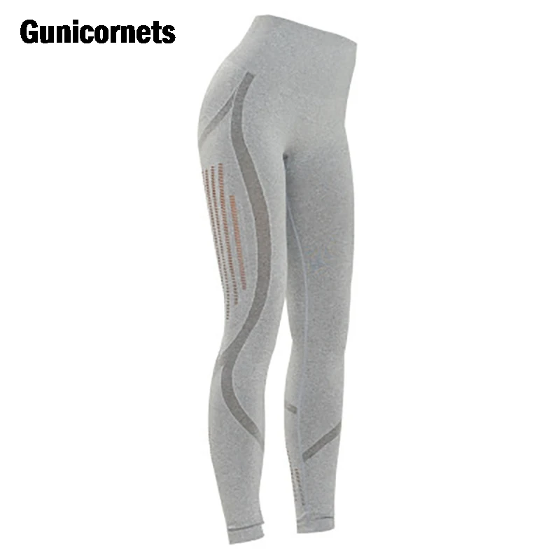 

Sexy Women Yoga Pants Sports Running Sportswear Stretchy Fitness Leggings Seamless Tummy Control Gym Compression Tights Pants