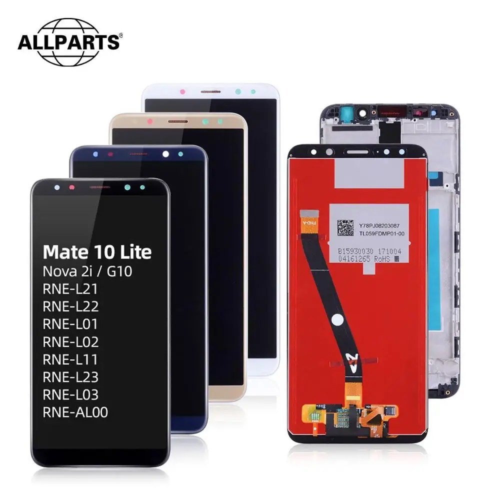 Дисплей для HUAWEI Mate 10 Lite Nova 2i RNE L21 LCD в сборе с тачскрином на рамке Оригинал 5.9''