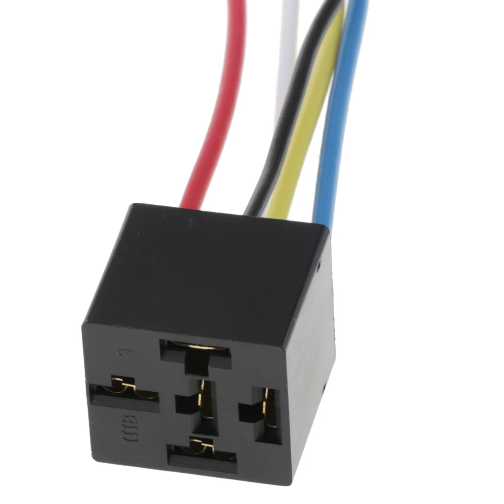 MagiDeal автомобильный Грузовик 80Amp SPDT реле жгута Разъем для HG4185C|Сигнализация