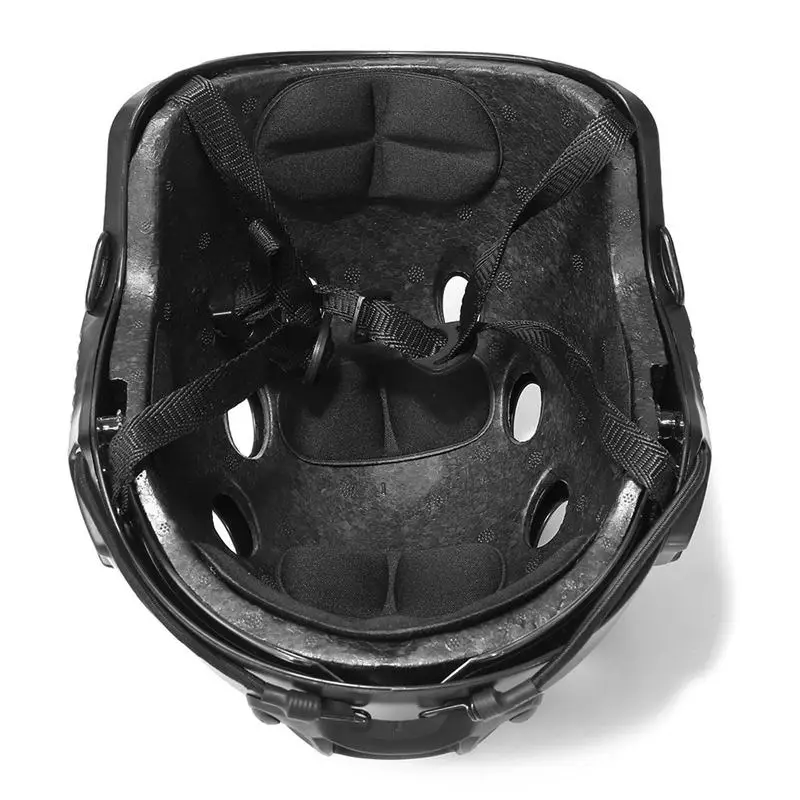 Наружный шлем CS для страйкбола пейнтбола защитный 55 59 см (черный)|Шлемы| |