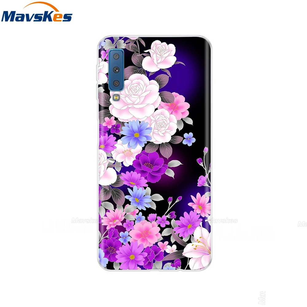 8 Силиконовый чехол для samsung Galaxy A7 чехол A750 A750F чехол 6,0 'TPU чехол для телефона samsung A 7 750 750F Fundas Coque - Цвет: 8