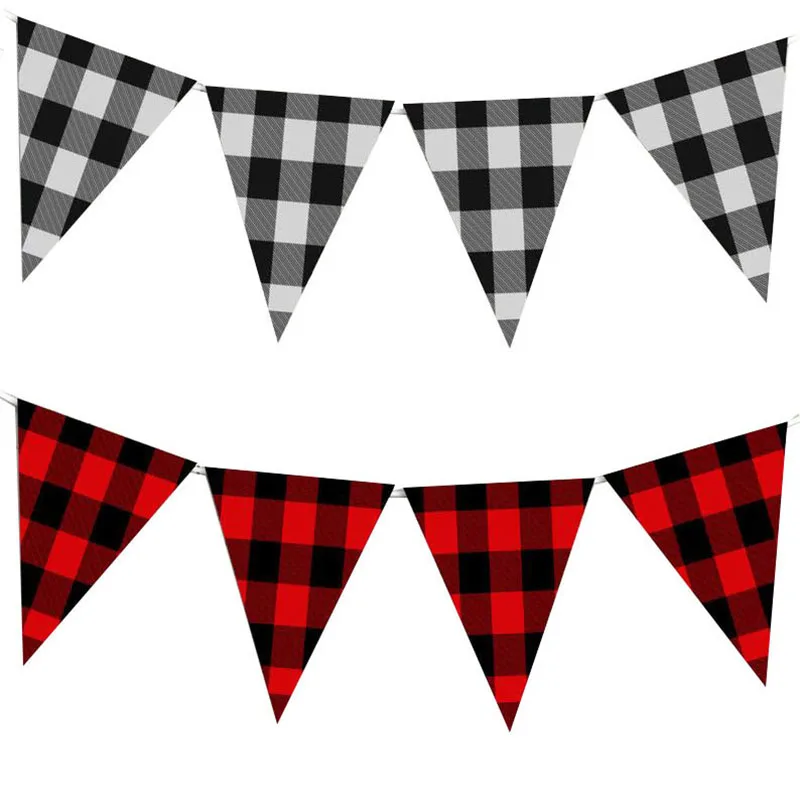 Buffalo Plaid баннер флаг лесоруб Вымпел Баннер с этно хороший подарок на день рождения