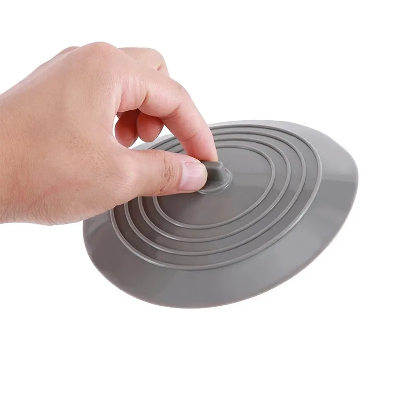 

15cm Large Silicone Bathtub Stopper Leakage-proof Drain Cover Sink Hair Stopper Tub Flat Plug Stopper Bathroom Accessories