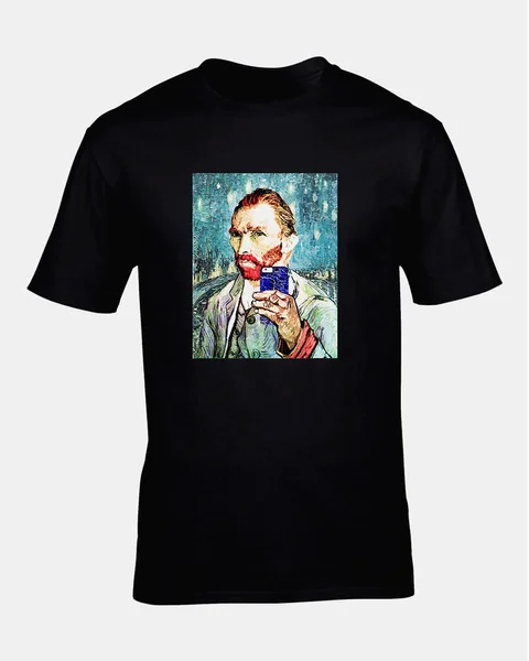 

Van Gogh Selfie Self Portrait FAN COOL GRAPHIC ART DES GN HIGH QUALITY T-SHIRT