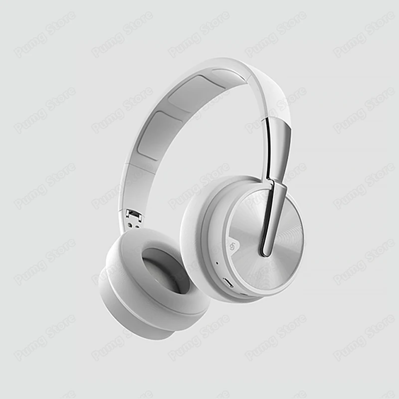 Классические портативные беспроводные наушники Bluetooth стерео Складная гарнитура аудио Mp3 TF FM регулируемые наушники с микрофоном для музыки - Цвет: SLIVER