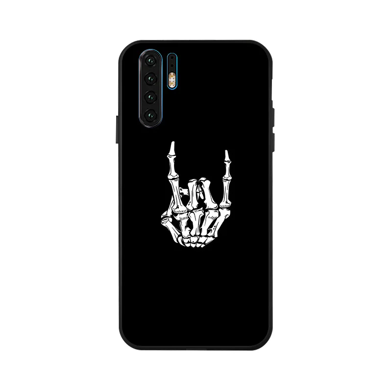 Ojeleye чехол для huawei Y7 чехол модная черная Обложка для телефона из силикона и ТПУ для huawei P30 P20 Lite Y5 Y6 Y7 Y9 чехлы на сиденья - Цвет: X071