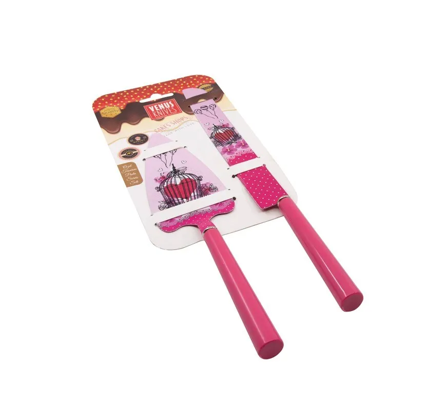 Оригинальный Венера торт сервис набор нож Шпатель 2s Набор |