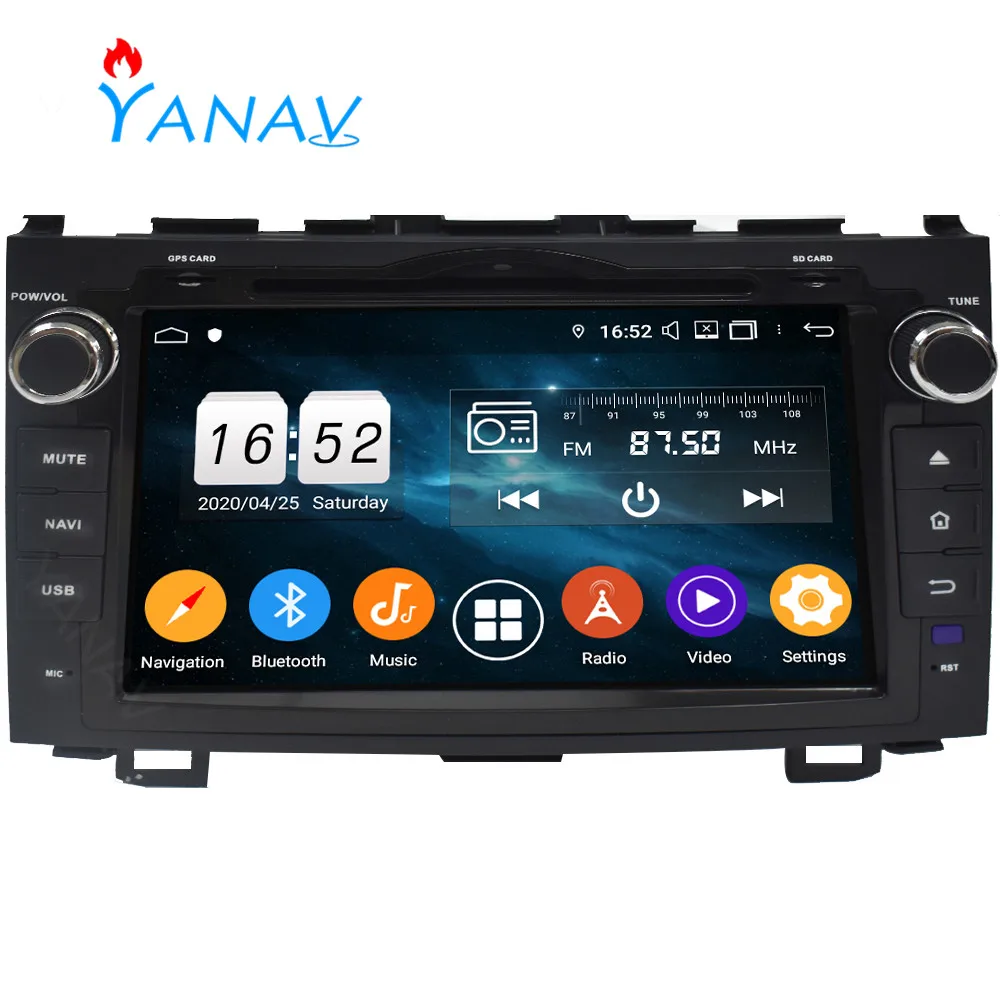 Автомагнитола 2 Din на Android стереоприемник для Honda CRV 2006 2011 сенсорный экран