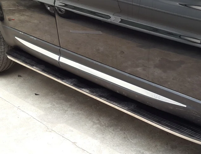 

4pcs/set Stainless Steel Side Door Body Trim Molding Protector For Land rover Range Rover Sport 2014 2015,Car Styling