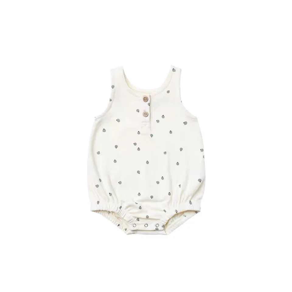 

QM2021 Summer New Double-sided Cotton Baby Romper