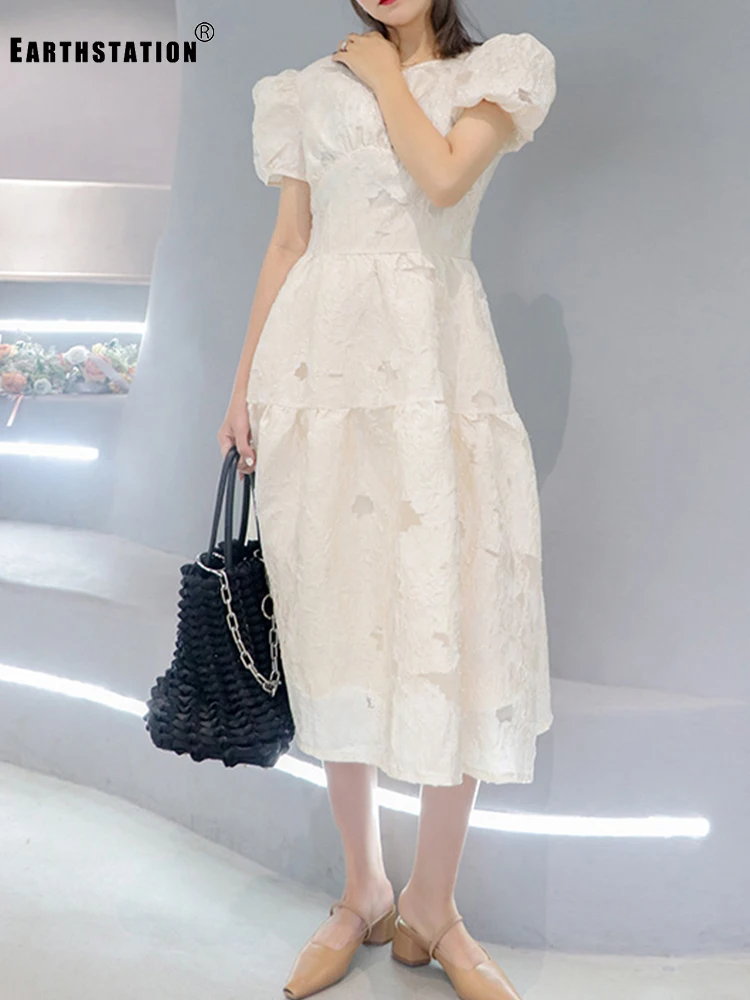 Бесплатная доставка ретро жаккардовое Свободное платье с завязками на спине и