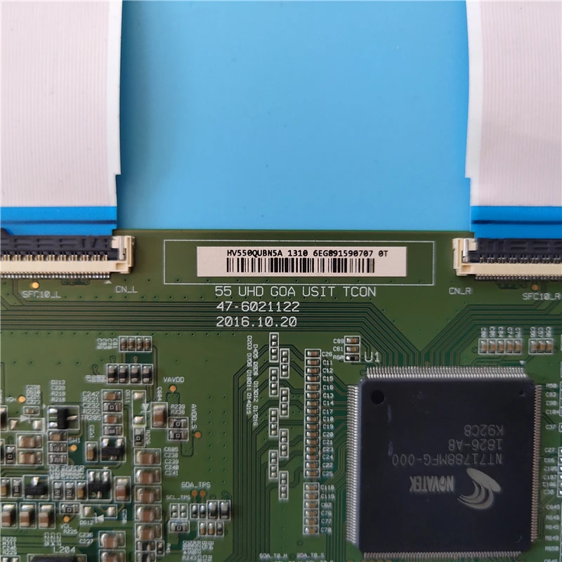 New And Original For  T-CON UA55MUF30ZJXXZ UA55MUF30ZJ UA55MUF30 HV550QUBN5A 47-6021122 Logic Board BOEI550WQ1