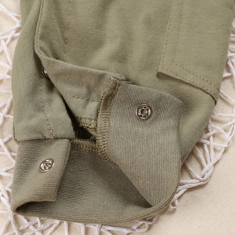 Детский комбинезон-пилот для мальчиков и девочек 3-12 месяцев новинка хлопковый