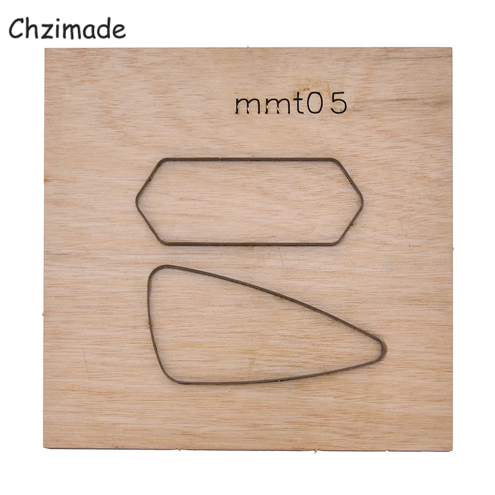 Chzimade игрушки в виде животных медведя пресс-формы для кожи деревянная форма