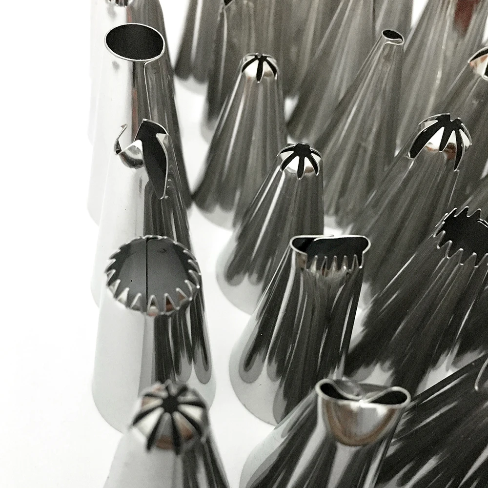 48 шт./компл. набор для выпечки тортов инструменты аксессуары из нержавеющей стали