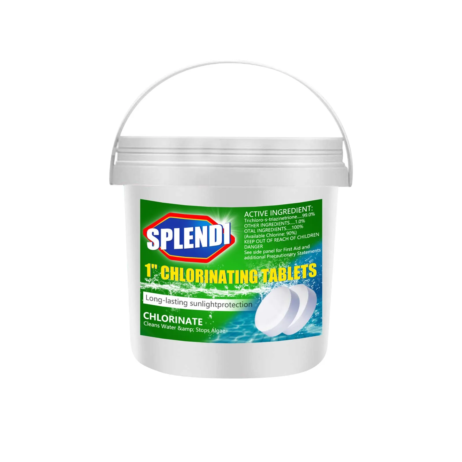 

300g Swimming Pool Multifunctional Effervescent Cleaning Tablet, Swimming Pool Bathtub Spa Multifunctional Cleaning Agent