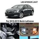 12 bulbs белый Canbus Error Free внутренняя подсветка лампа набор для Buick Лакросс 2010 2011 2012 2013 2014 2015 купол сигнальная лампа для открытой автомобильной двери