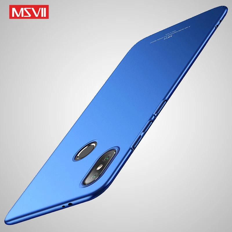 Чехол Msvii для Xiaomi Mi A2 Lite чехол Xiomi A3 тонкий жесткий матовый из поликарбоната