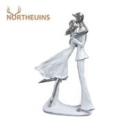 northeuins european couple figurine for interior nordic kissing lover statue home valentines day wedding decoration accessories