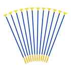 Стрелы с присосками OD 4,5 мм, 12 шт., 52 см, Стекловолоконные стрелы для молодежи, детей, начинающих, для практики стрельбы из лука, детские подарки