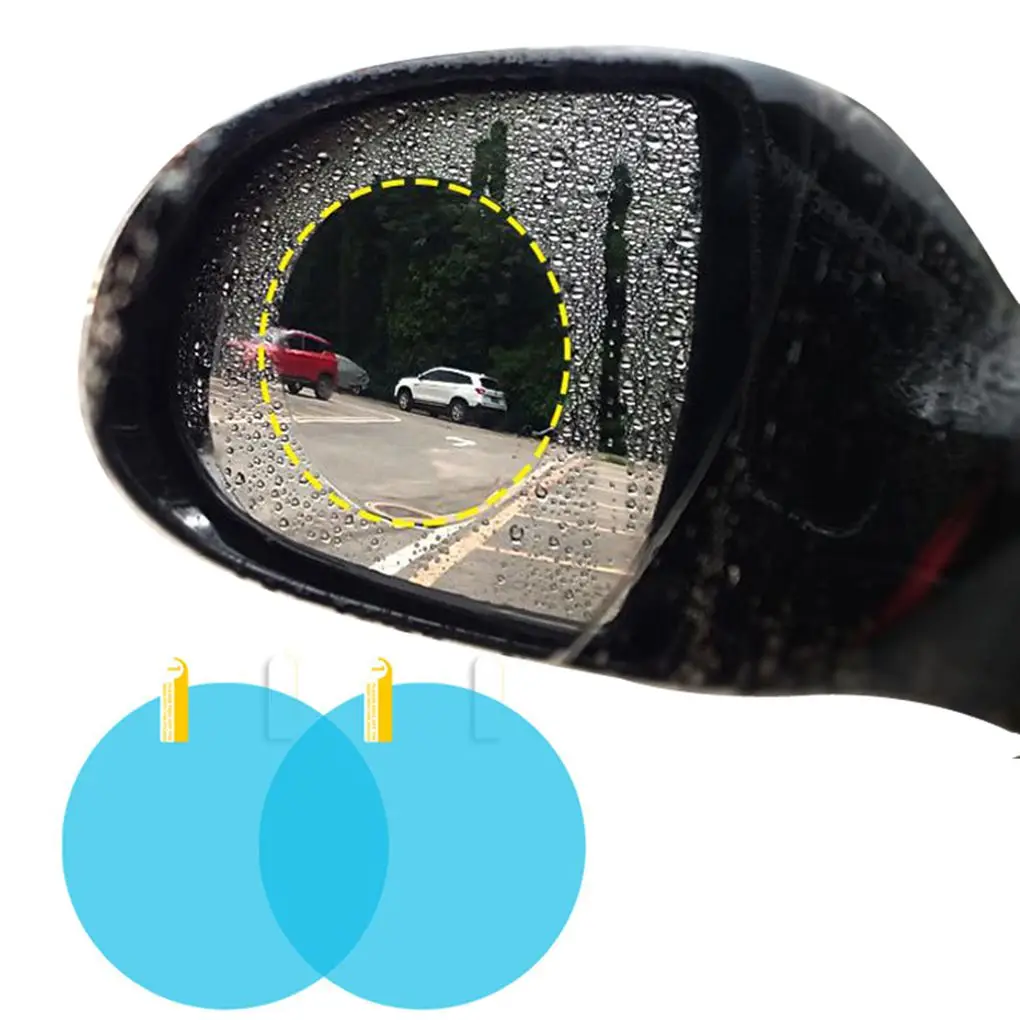 1 Pair Hydrophobic Film Rearview Mirror Rainproof Driving Safe Scratch-Resistant Stickers Waterproof Car | Автомобили и мотоциклы