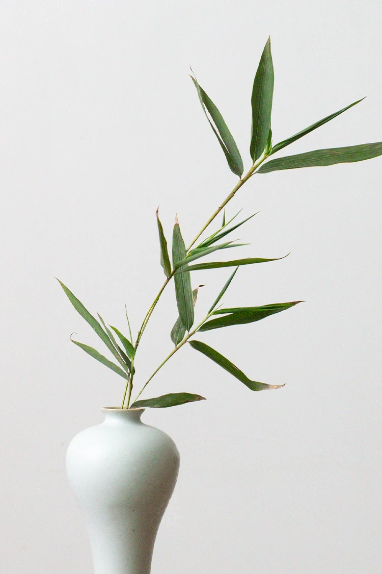 Китайские белые керамические вазы для чайной церемонии настольное украшение