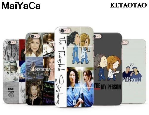 Чехлы для телефонов KETAOTAO GRAY'S ANATOMY YOU ARE MY PERSON серийные Мередит iPhone 6S Plus