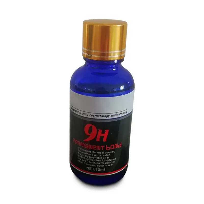 Автомобильный Керамика покрытие с уровнем твердости 9H 30 мл губкой Полотенца