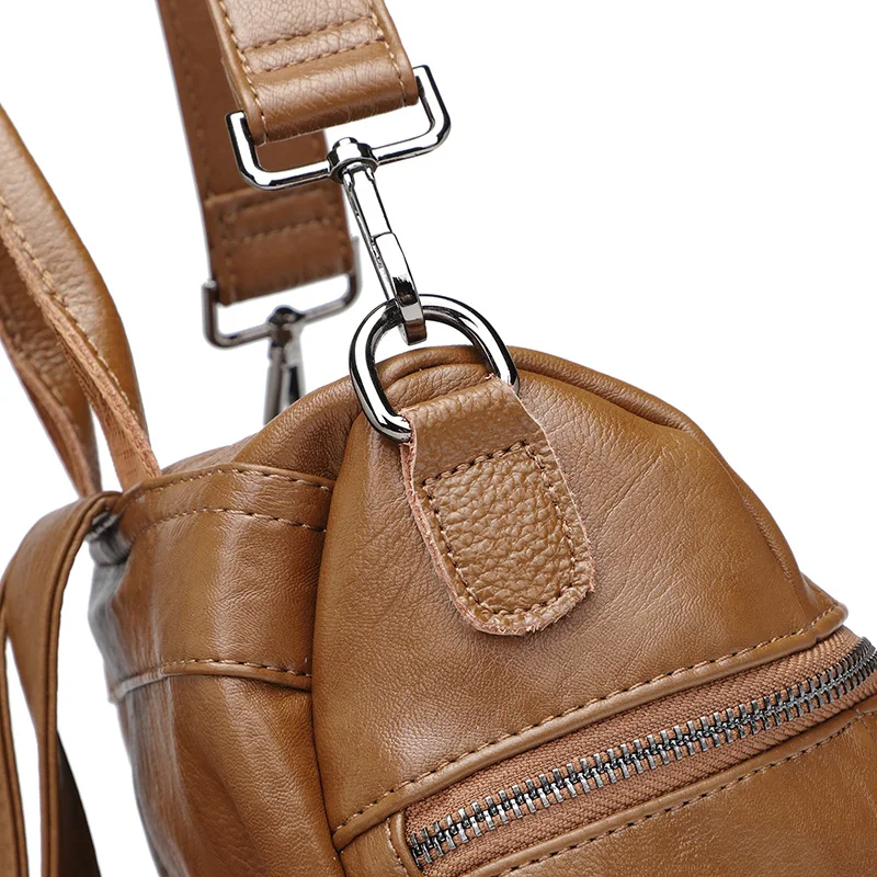

3-in-1 Multifunction Backpack Women 2020 Fashion Stylish Bags High Capacity Shoulder Bag Quality Mochila For Ladies