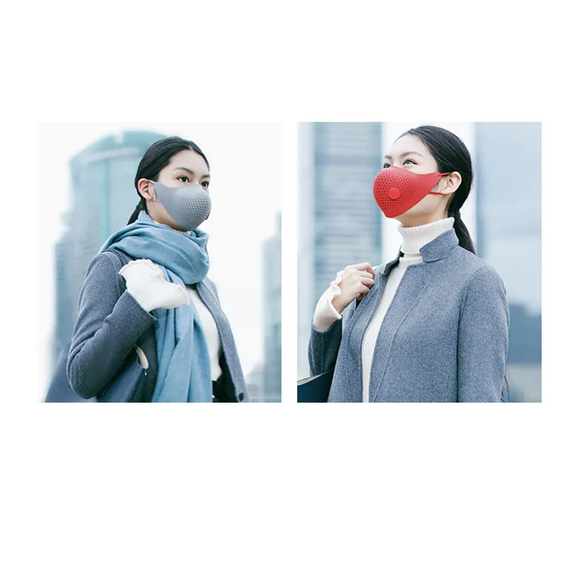Черный цвет Xiaomi AirPOP Air Wear PM2.5 анти-дымка маска для лица Регулируемая ухо висячие удобные противотуманные маски для лица для мужчин и женщин